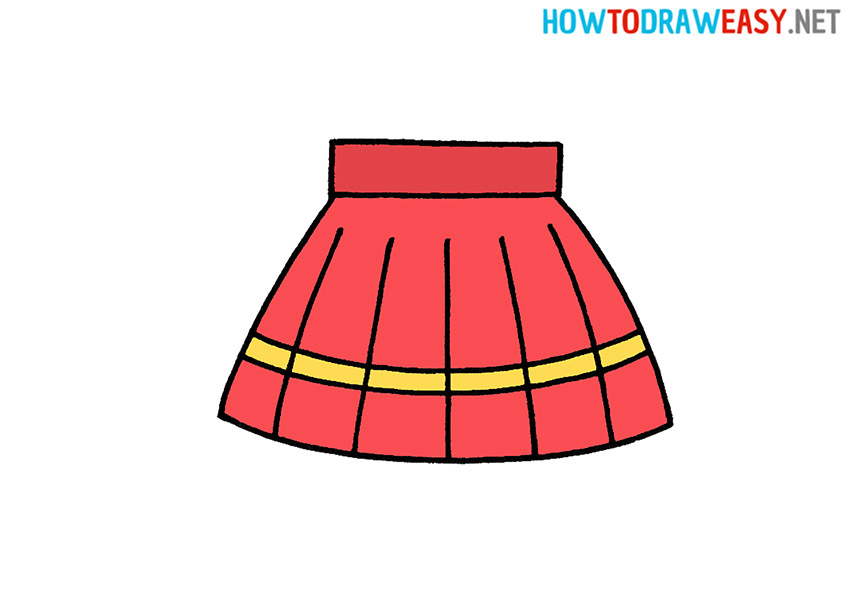 How to Draw a Skirt