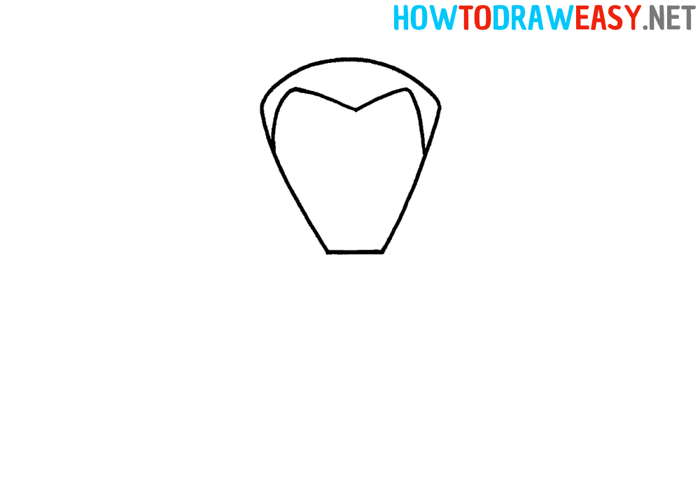 How to Draw a Vampire Face
