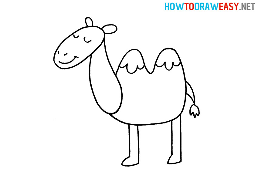How to Draw an Easy Camel