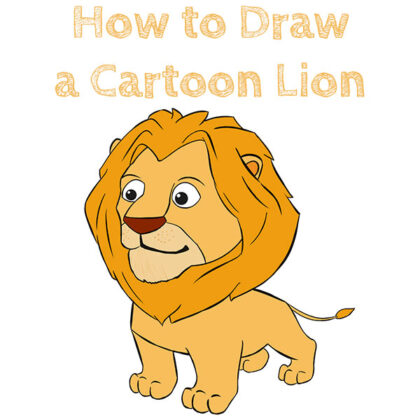 Lion How to Draw