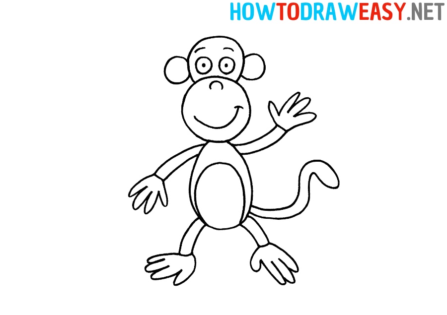 Monkey How to Draw