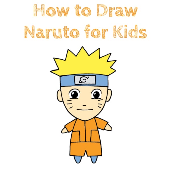 How to Draw Naruto for Kids