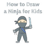 How to Draw a Ninja for Kids