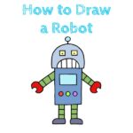 How to Draw a Robot for Kids
