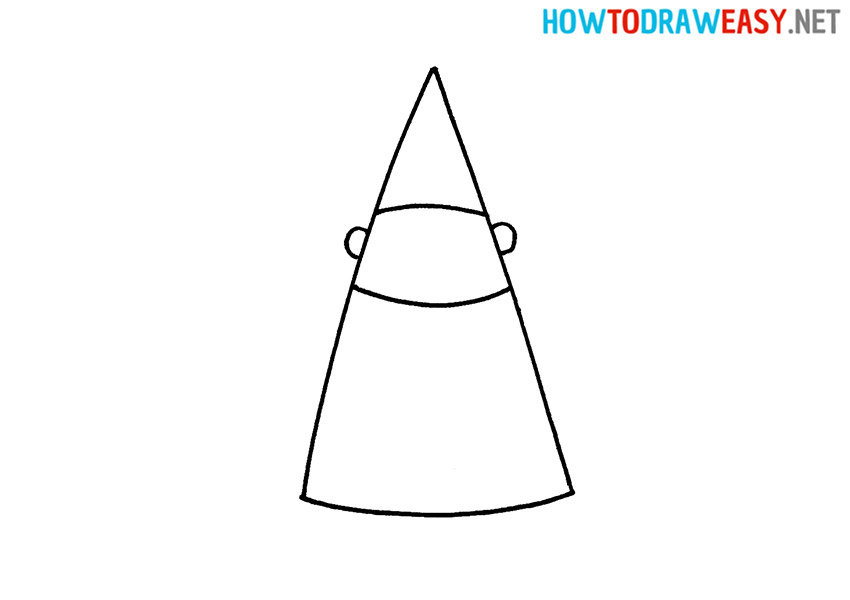 how to draw a wizard hat