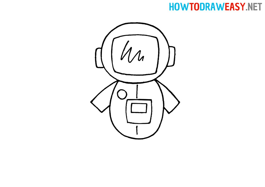 Astronaut How to Draw