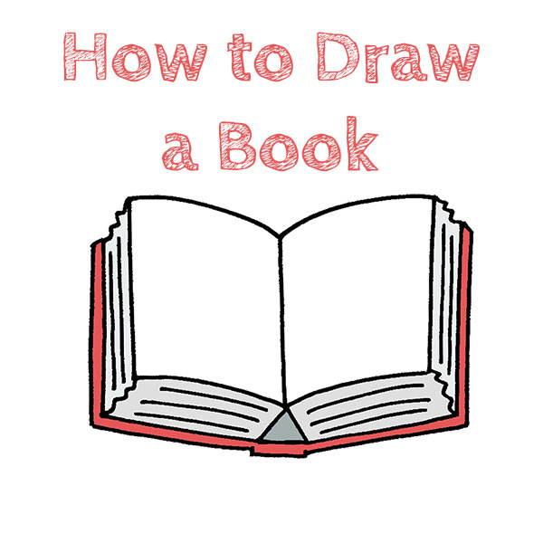 How to Draw a Book for Kids