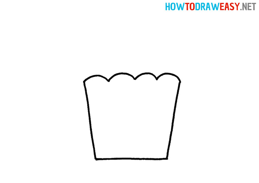 Easy Drawing Popcorn