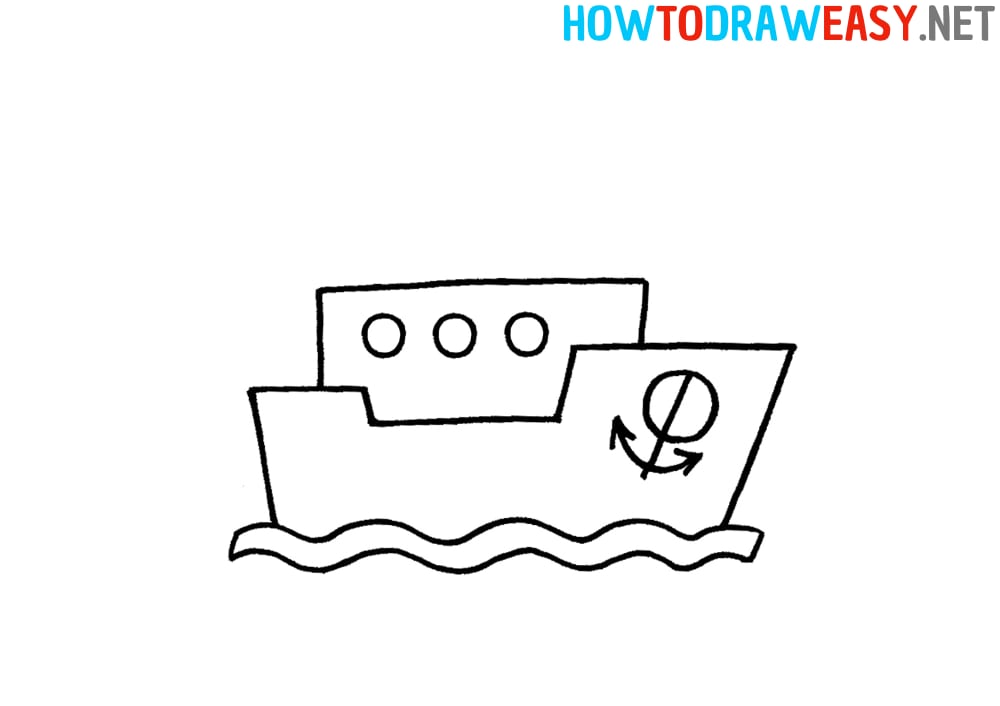 Easy Ship Drawing