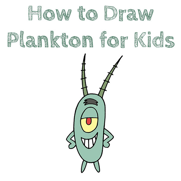 How to Draw Plankton for Kids