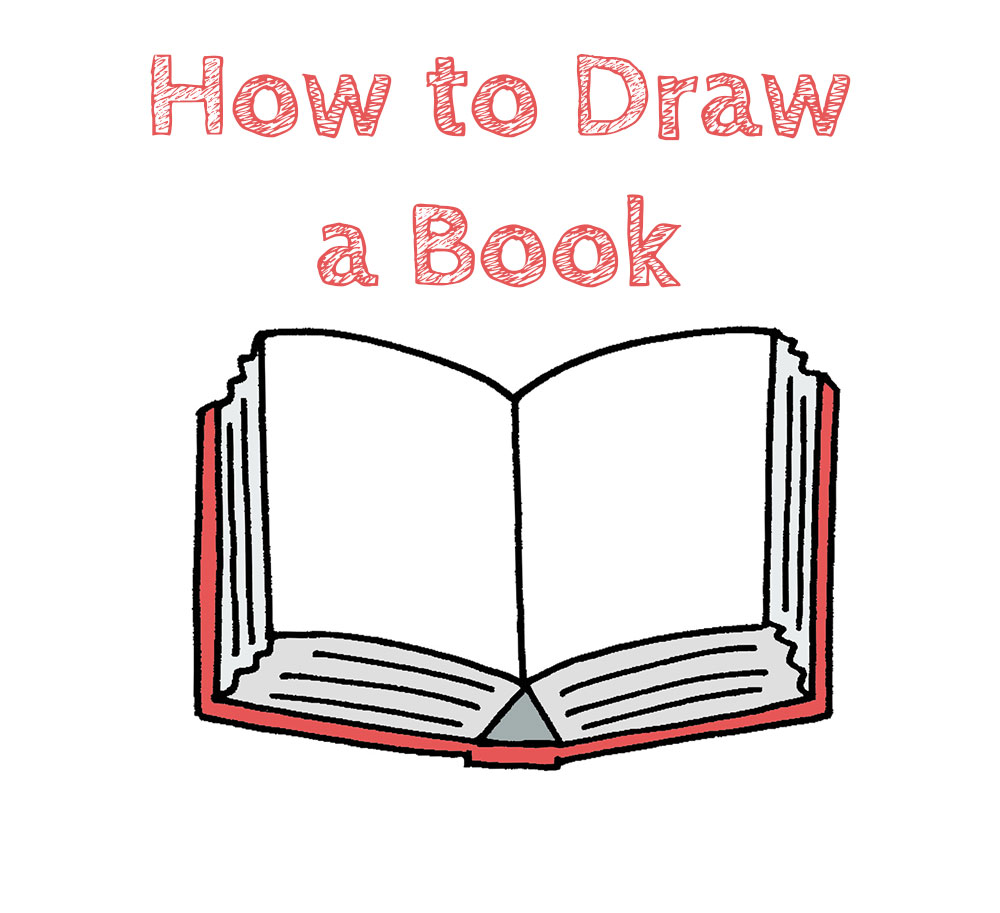 How to Draw a Book for Kids