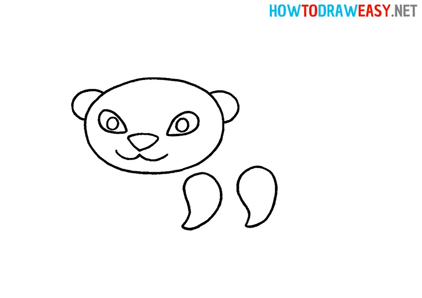 How to Draw a Cartoon Otter