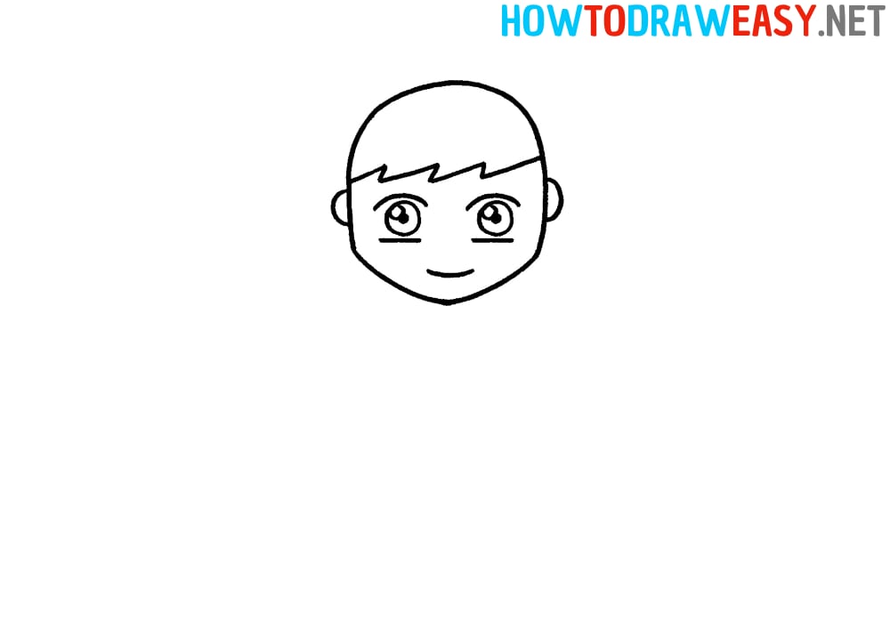 How to Draw a Chibi Anime Head