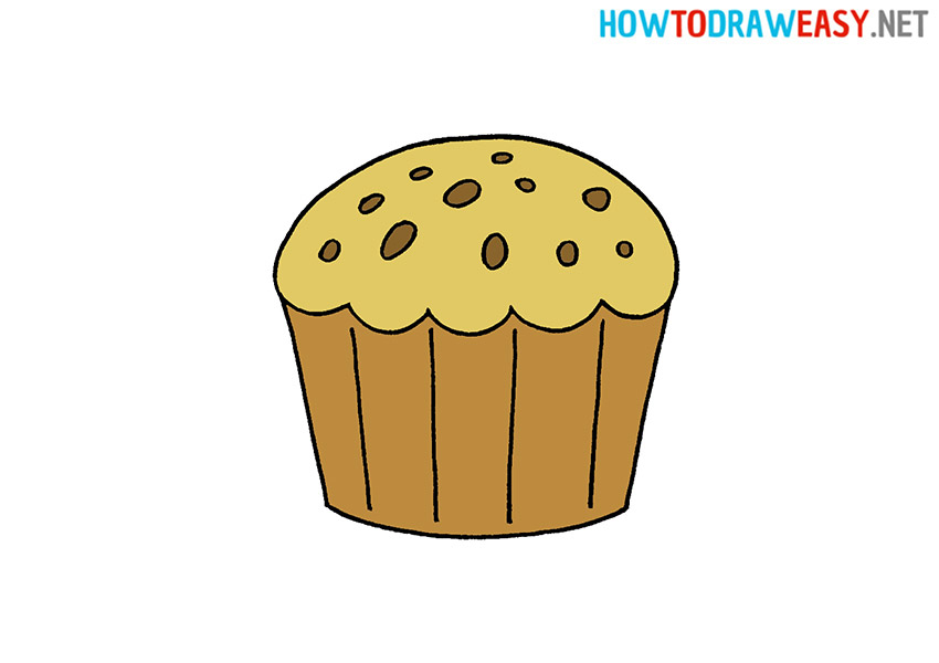 How to Draw a Cupcake