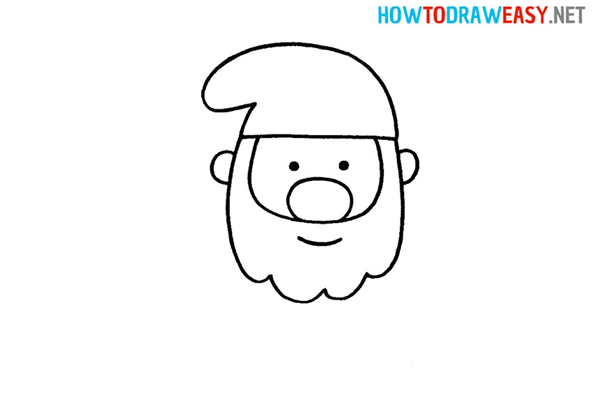 How to Draw a Gnome Head