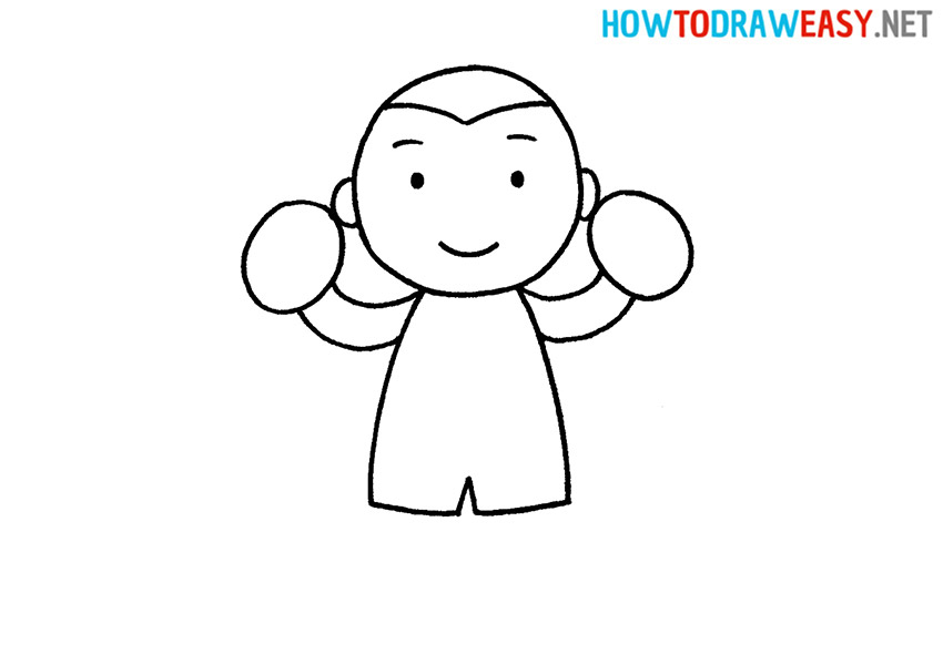 How to Draw a Simple Boxer