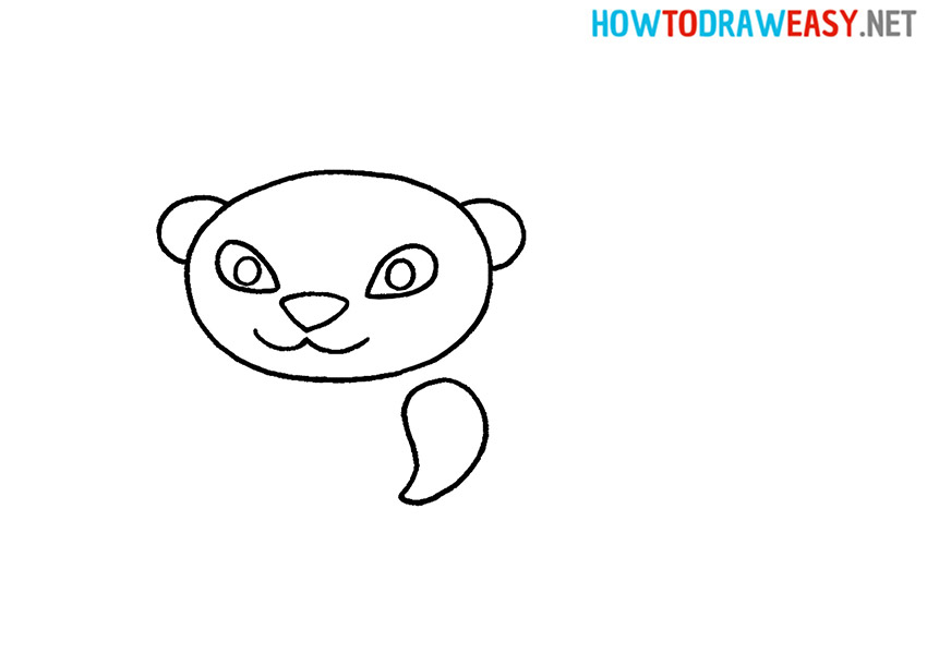 How to Draw a Simple Otter