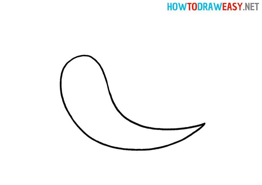 How to Draw a Simple Snail