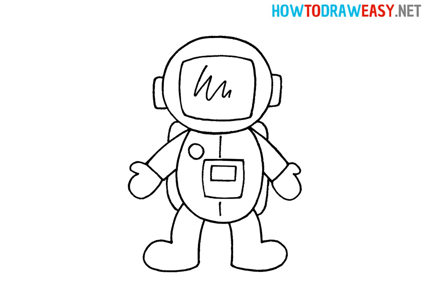 How to Draw a Spaceman