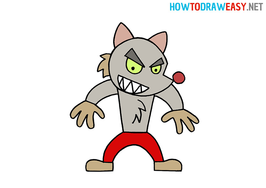 How to Draw a Werewolf