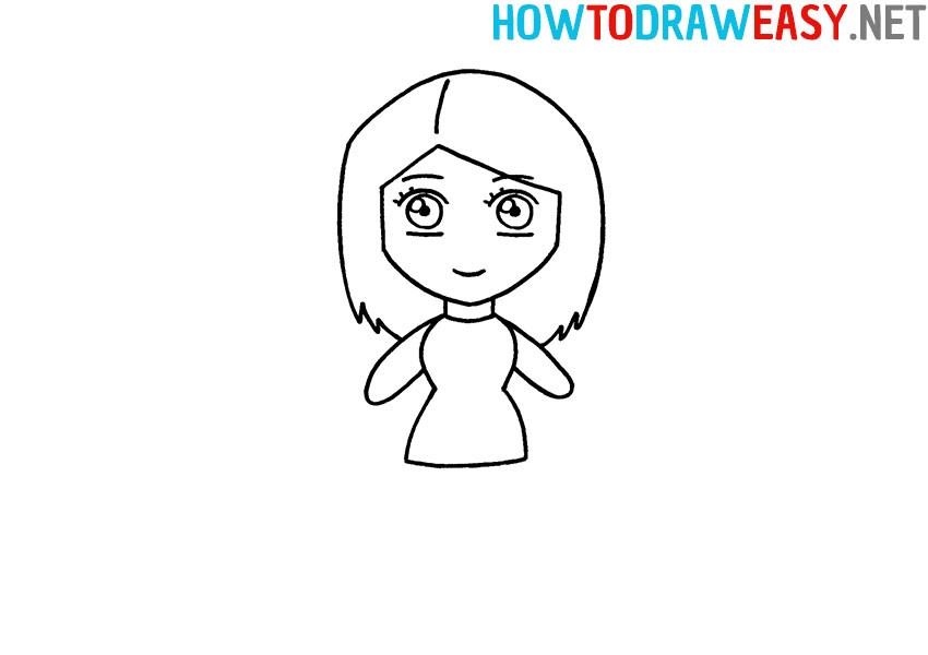 How to Draw an Anime Girl for Kids
