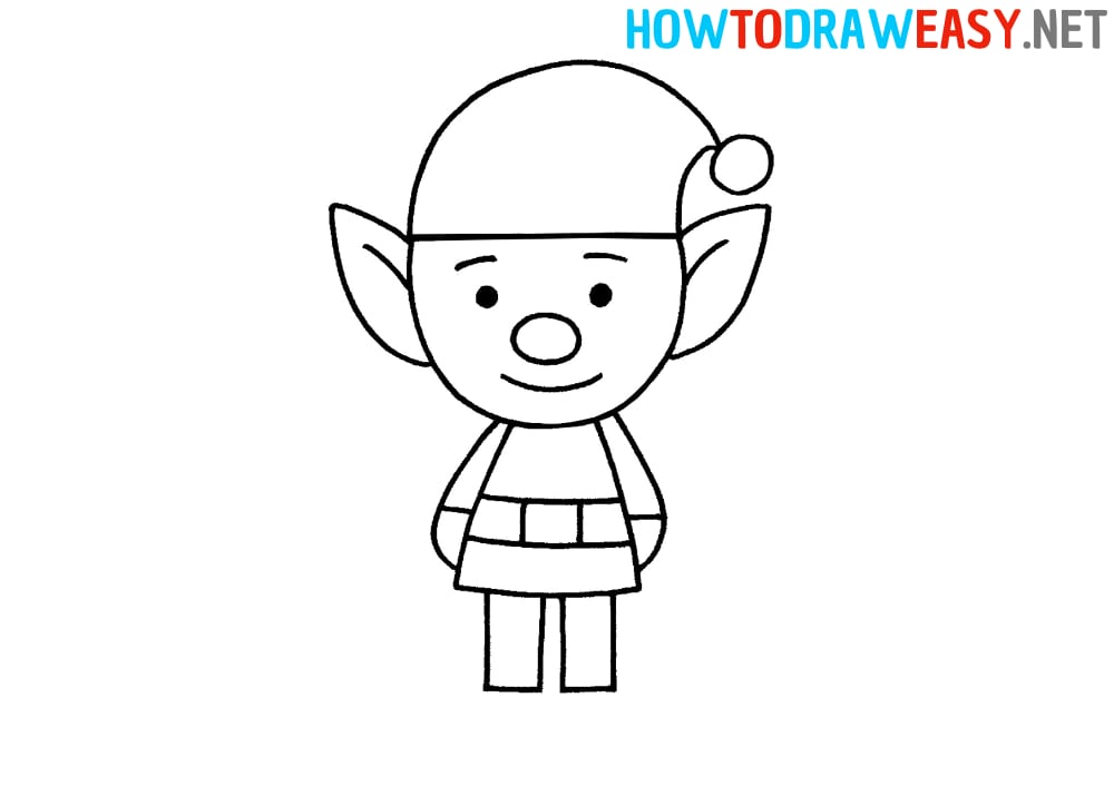How to Draw an Easy Elf