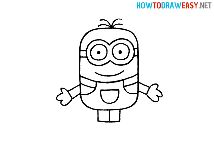 How to Draw an Easy Minion