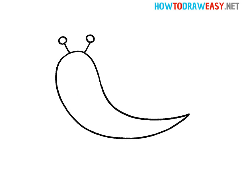 How to Draw an Easy Snail