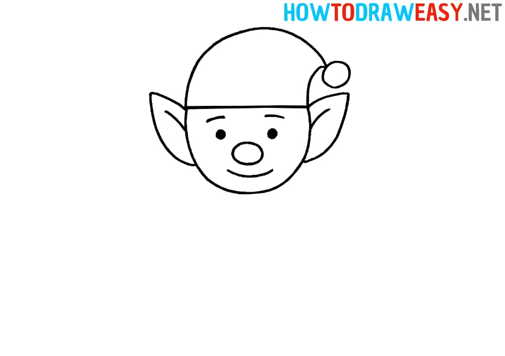 How to Draw an Elf Head