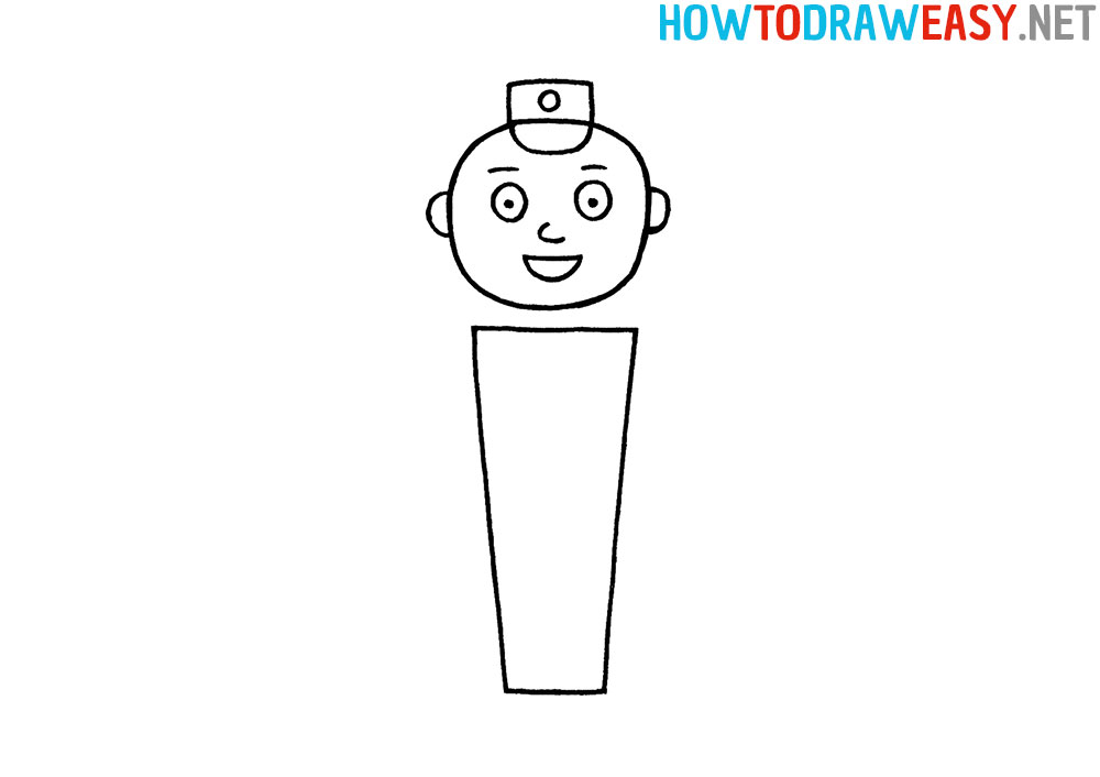 Police Officer Drawing Tutorial
