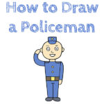 How to Draw a Policeman for Kids