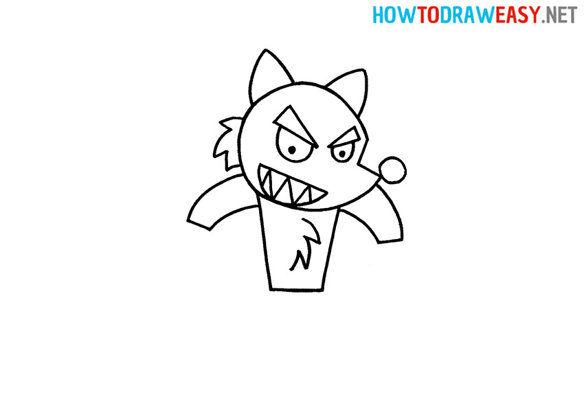 Werewolf How to Draw