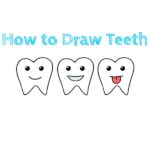 How to Draw Teeth for Kids