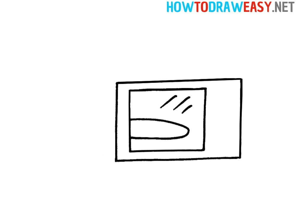 Easy Drawing Microwave