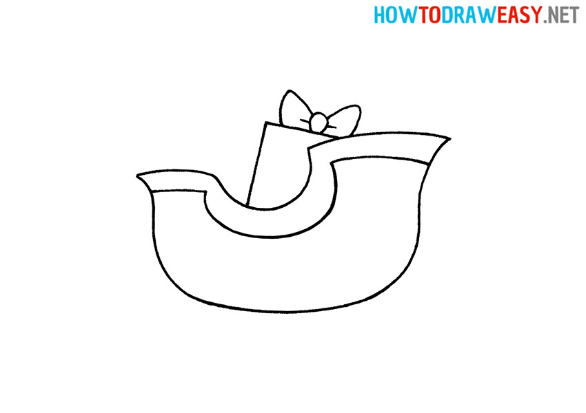 How to Draw Santas Sleigh