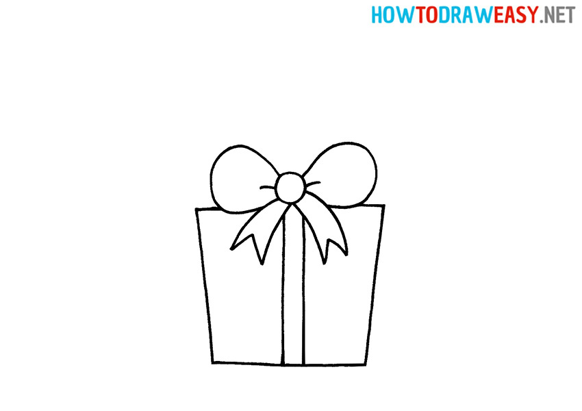 How to Draw a Christmas Present