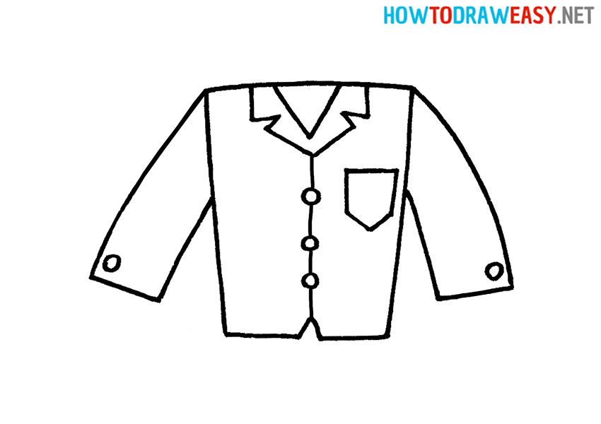 How to Draw a Collared Shirt