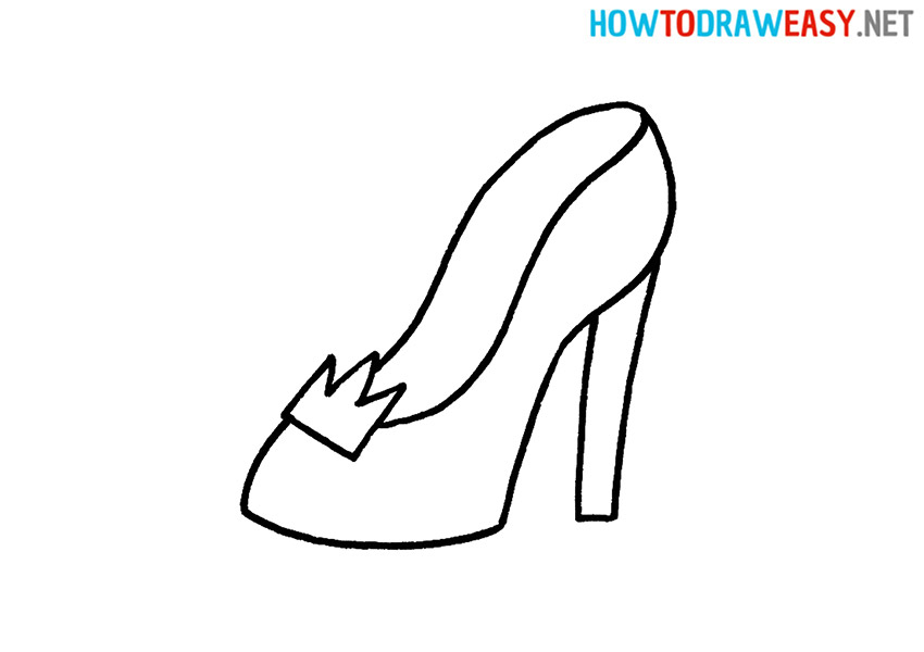 How to Draw a Girl Shoe