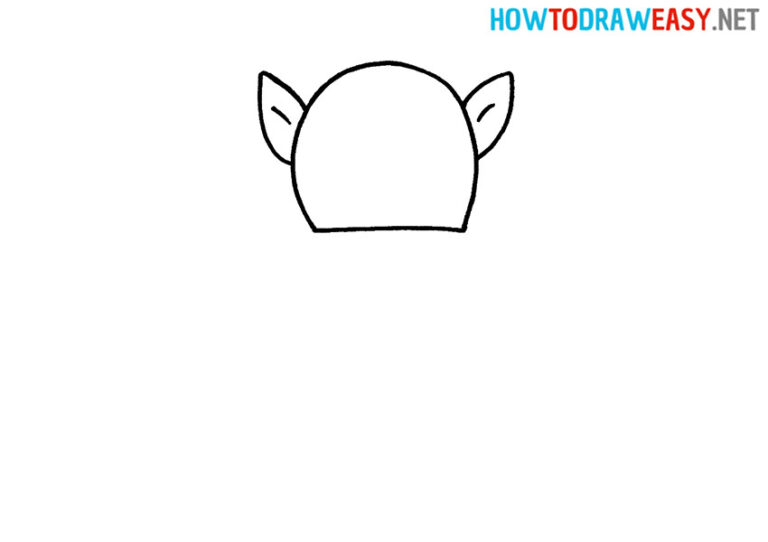 How to Draw a Goblin for Kids - How to Draw Easy