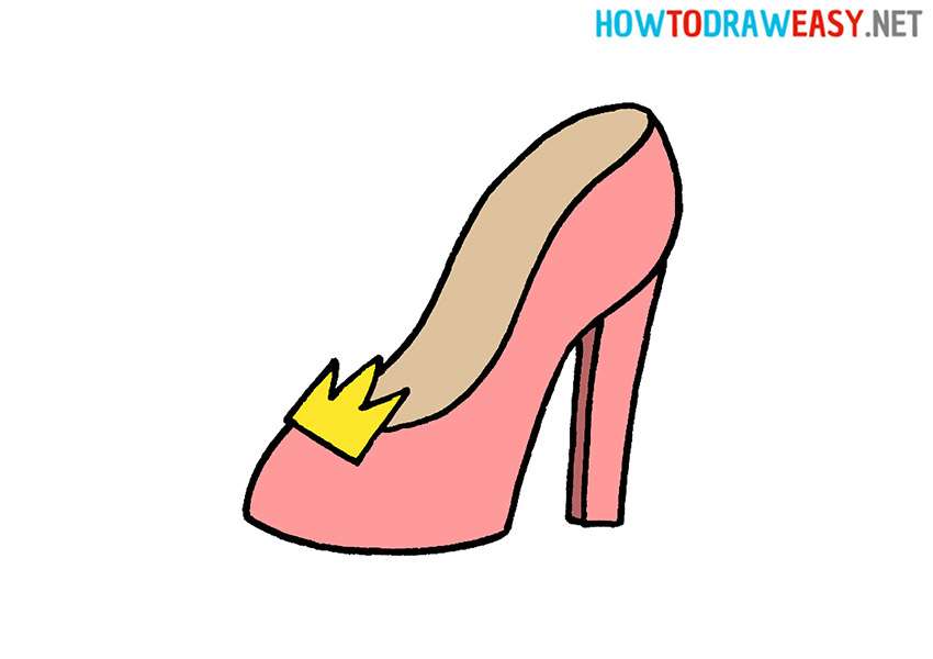 How to Draw a Princess Shoe
