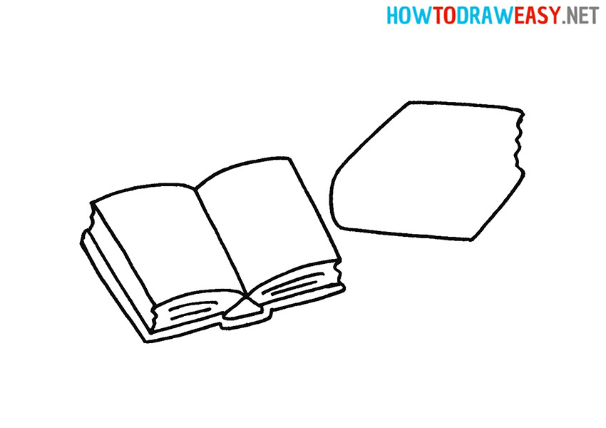 How to Draw a Simple Books