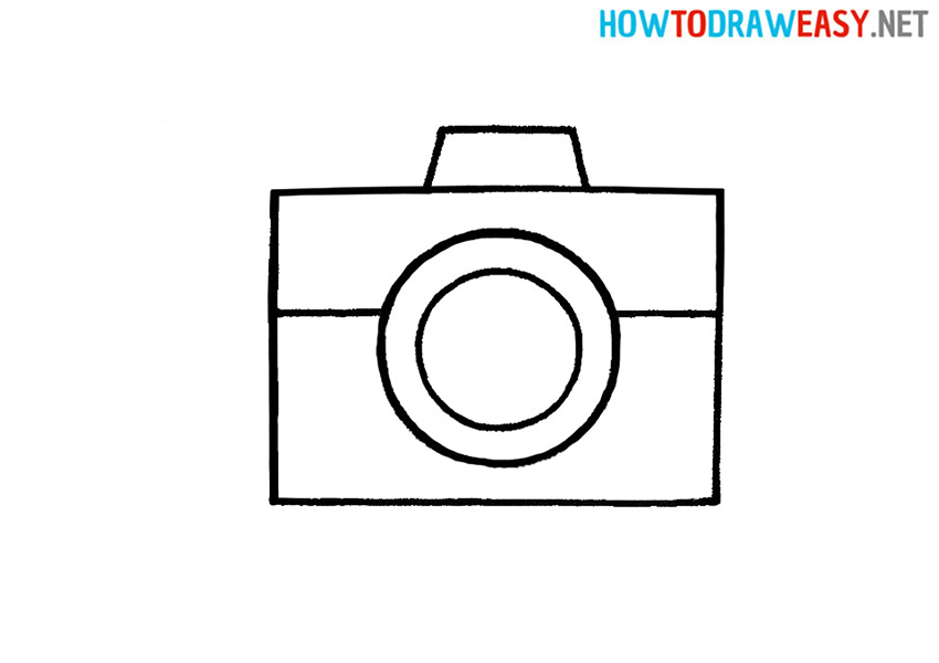 How to Draw a Simple Camera