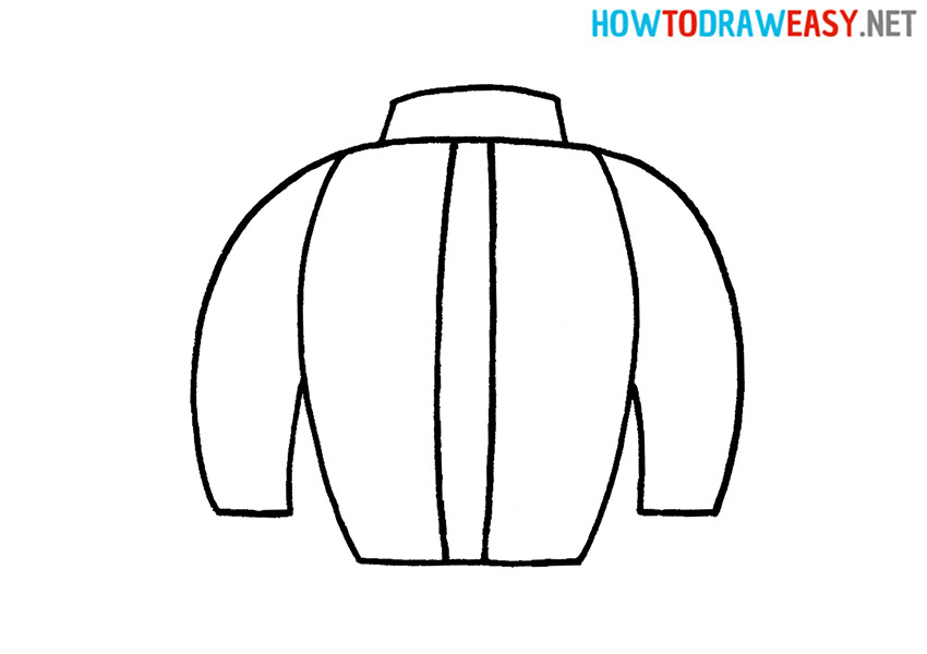 How to Draw a Simple Jacket