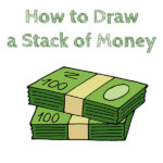 How to Draw a Stack of Money for Kids