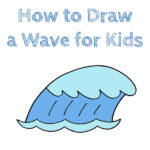 How to Draw a Wave for Kids