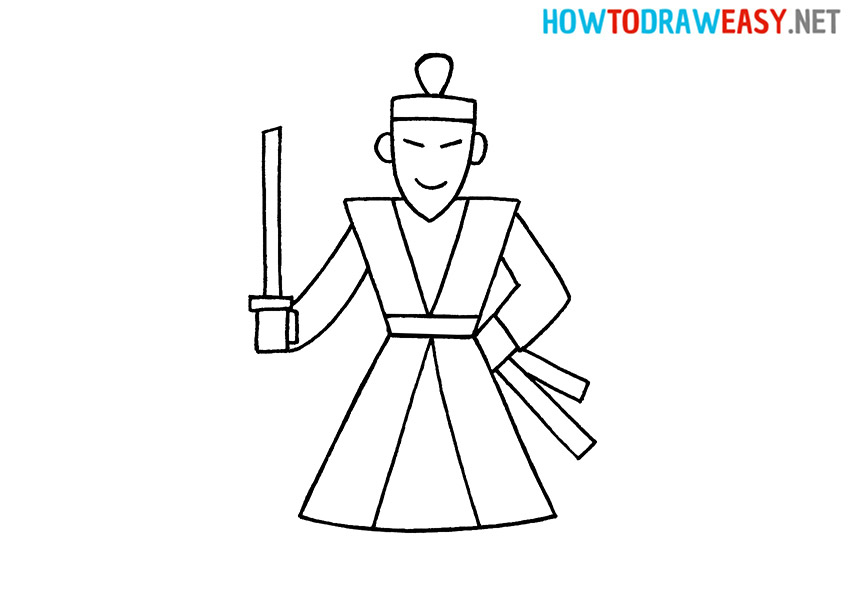 Samurai How to Draw
