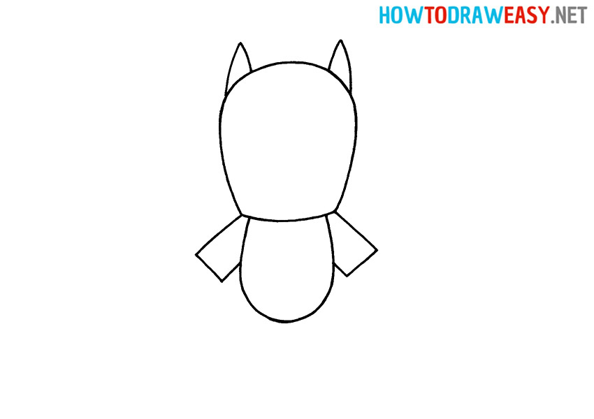 Batman Easy Drawing