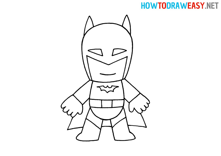 Batman How to Draw