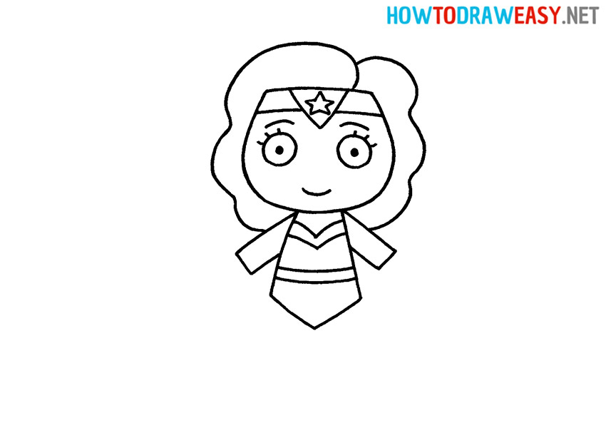 Draw Wonder Woman