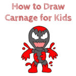 How to Draw Carnage for Kids